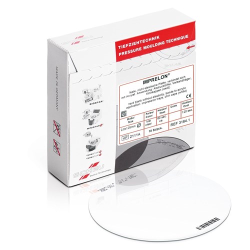 Scheu Imprelon - 125 x 2.0mm - Clear - Round, 10-Pack