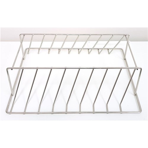 STS Health Stainless Steel Support for 8 Tray Covers - 385 x 310 x 115mm