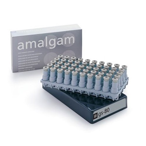 SDI GS80 - Amalgam Capsules - 1 Spill - Fast Set, 50-Pack