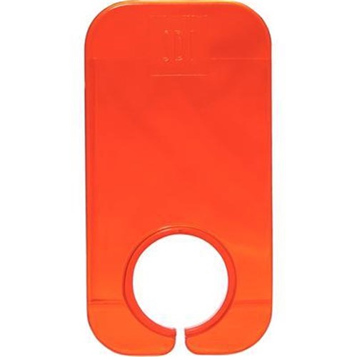 SDI Radii Cal Light Shield - Orange - Large