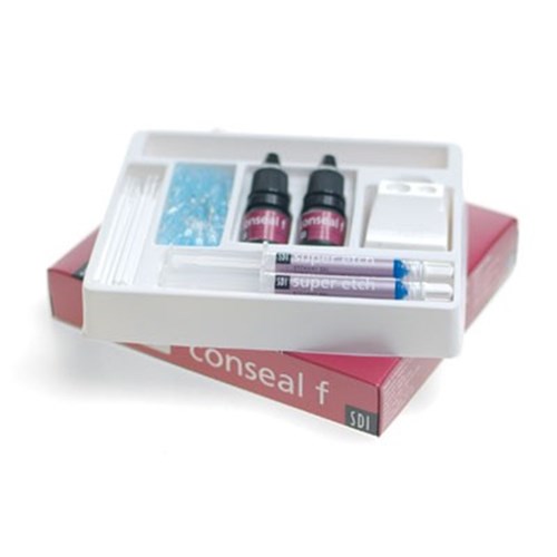 SDI Conseal F - Fluoride Releasing Pit and Fissure Sealant - Bottle Kit - 5ml Bottles, 2-Pack and 2.5g SuperEtch, 2-Pack