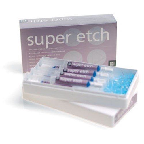SDI Super Etch Bulk Kit - 2ml Syringes, 10-Pack and 50 Tips