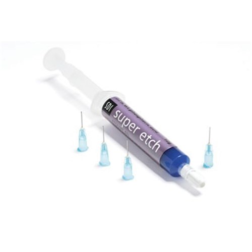 Super Etch Bulk 12g Syringe and 25 Blue Tips