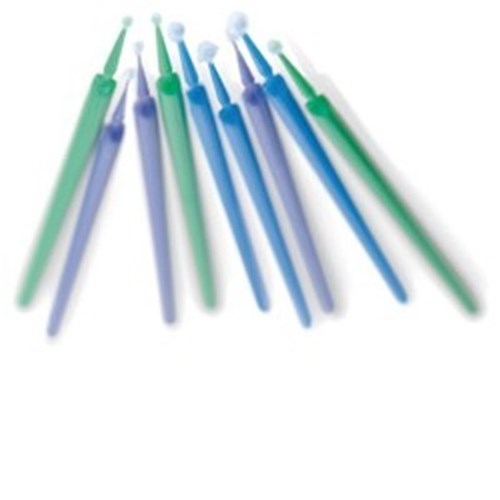SDI Points - Disposable Brush Applicators - Fine - Dark Green, 400-Pack