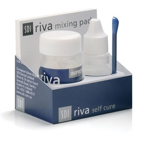 SDI Riva Self Cure - Bulk Fill Glass Hybrid Restorative - A3 Regular - 15g Powder and 6.9ml Liquid