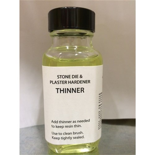 Taub Die Stone and Plaster Hardener Thinner - 2oz Bottle