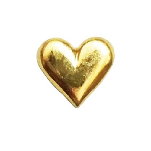 Twinkles - Tooth Jewellery - Small Heart - Gold 22k