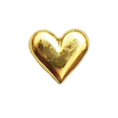 Twinkles - Tooth Jewellery - Small Heart - Gold 22k