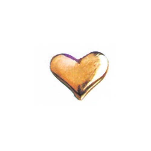 Twinkles - Tooth Jewellery - Large Heart - Gold 22k