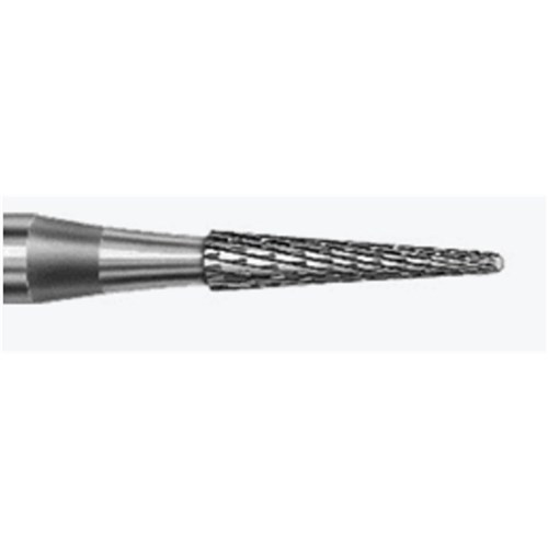 Komet Tungsten Carbide Bur - H136EF - Cutter - Straight (HP), 5-Pack