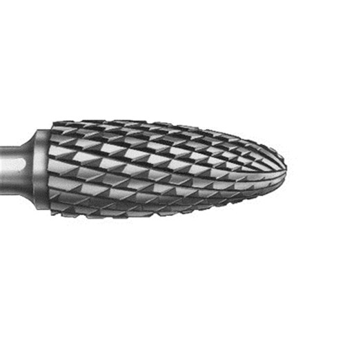 Komet Tungsten Carbide Bur - H251-060 - Cutter - Straight (HP), 5-Pack