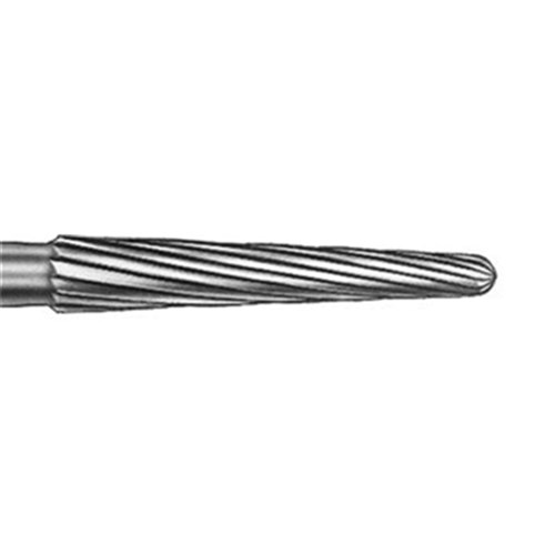 Komet Tungsten Carbide Bur - H375-012 - Tapered Chamfer - High Speed, Friction Grip (FG), 5-Pack