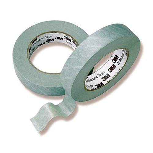 3M Autoclave Tape - 1355 - 18mm x 55m - Blue