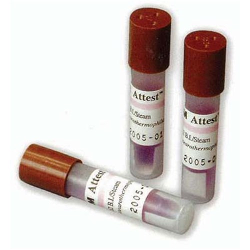 3M Attest - Biological Indicator For Wrapped items - Brown, 25-Pack