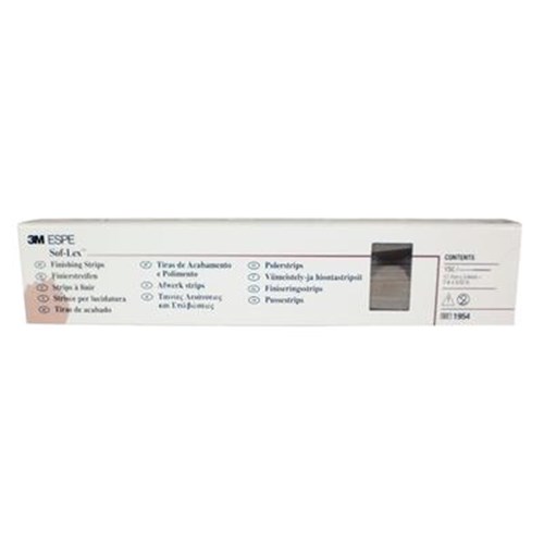 3M Soflex Finishing Strip - Centre Gapped - Coarse/Medium, 1ntre Gapped - Coarse/Medium, 150-Pack 50-Pack