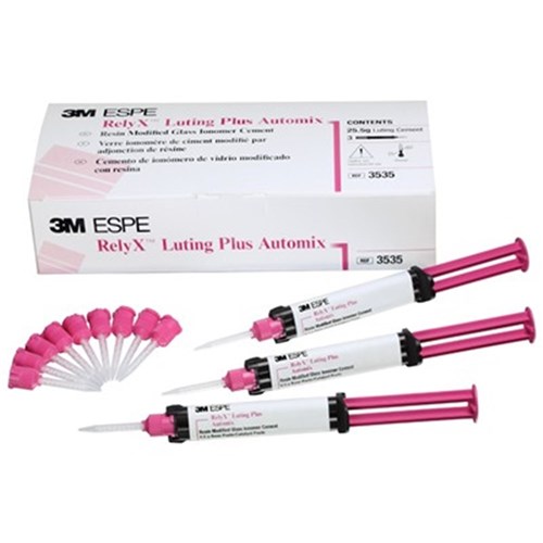 3M RelyX LP - Automix Cement - 8.5g Syringe, 3-Pack and 36 Mixing Tips