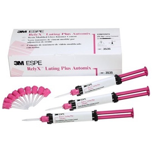 3M RelyX LP - Automix Cement - 8.5g Syringe, 3-Pack and 36 Mixing Tips