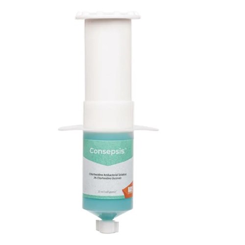 Ultradent Consepsis IndiSpense Kit - 2% Chlorhexidine Antibacterial Solution - 30ml Indispense Syringe