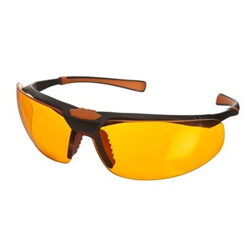 Ultradent UltraTect Orange Lens Glasses - Black Frame - Orange Lens