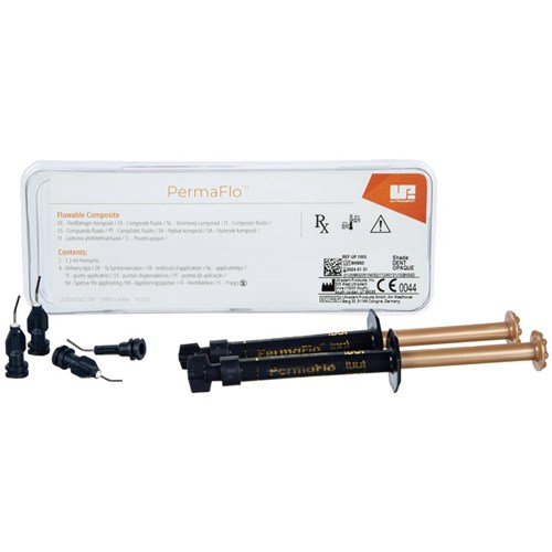 Ultradent PermaFlo - Syringe Refill - Dentin Opaque - 1.2ml Syringe, 2-Pack