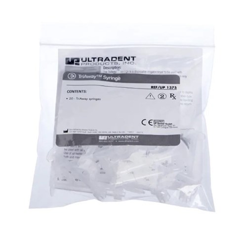 Ultradent Triway Adaptor - Disposable Irrigators, 20-Pack