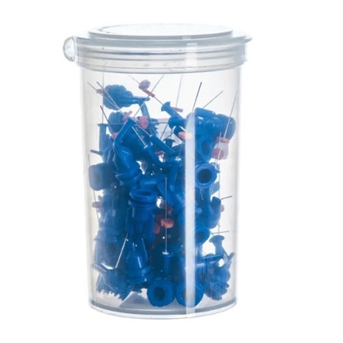 Ultradent NaviTip - 30 Gauge - 25mm - Blue, 50-Pack