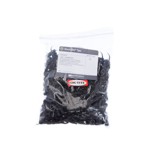 Ultradent Black Mini Tips, 500-Pack