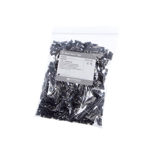 Ultradent Black Micro Tips, 500-Pack