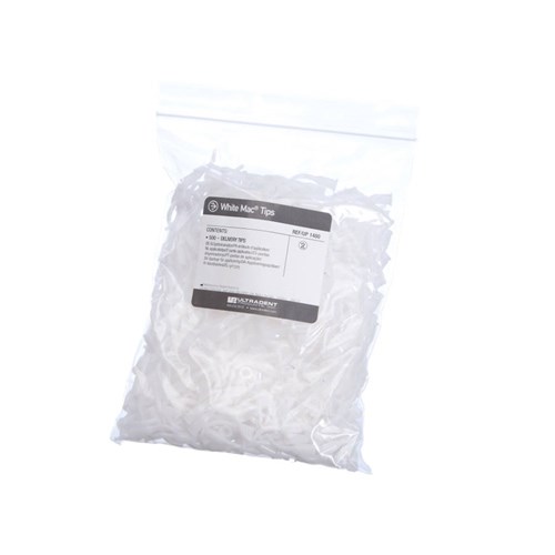 Ultradent White Mac Tips, 500-Pack