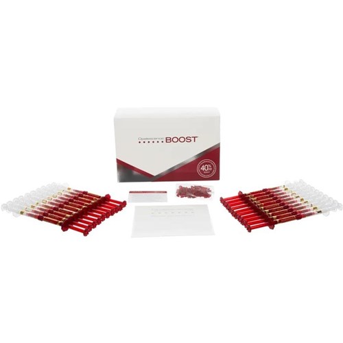 Ultradent Opalescence BOOST PF - In-Office Power Whitener - 40% Hydrogen Peroxide - Economy Kit - 1.2ml Syringe, 20-Pack