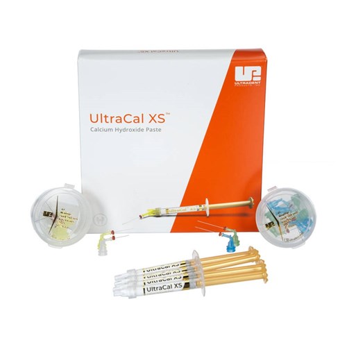 Ultradent UltraCal XS Kit - 1.2ml Syringe, 4-Pack with 20 NaviTips