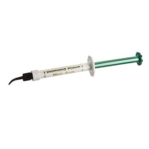 Ultradent Diamond Polish - Mint - 1.0 Micron - 1.2ml Syringe, 2-Pack