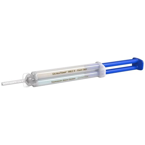 Ultradent UltraTemp Rez II - Fast Set Kit - 5ml Syringe, 1-Pack and 20 Mixing Tips