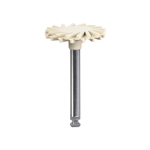Ultradent Jiffy Polisher - Natural Composite Spiral Wheel - Fine, 3-Pack