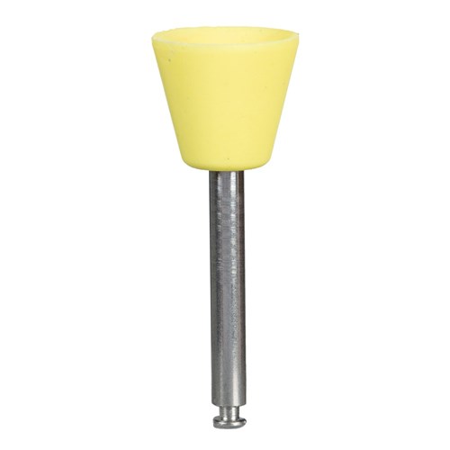 Ultradent Jiffy Polisher Cups - Medium - Yellow, 12-Pack