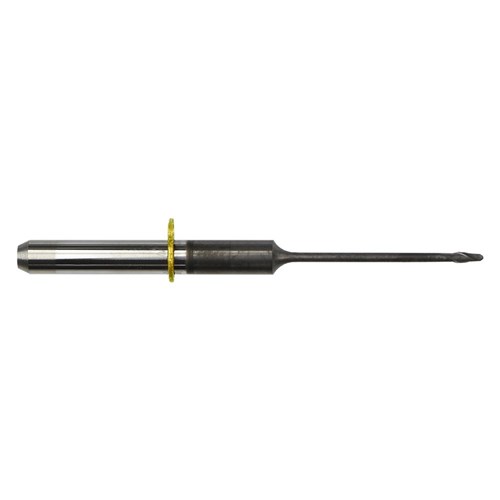 VHF Mill Cutter Comp - 1mm - Yellow - Double Tooth Radius K4