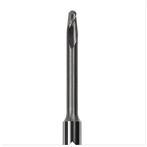 VHF Mill Cutter - WaxPMMA - 2mm - Silver - Double Tooth Radius K4