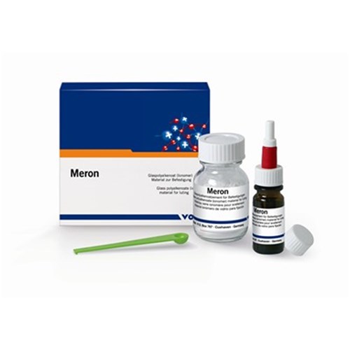 Voco Meron - Radiopaque Glass Ionomer Luting Cement - 35g Powder and 15ml Liquid