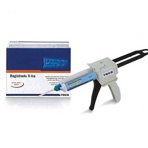 Voco Registrado Xtra - Extra Hard Bite Registration - 50ml Cartridge, 2-Pack