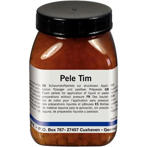Voco Pele Tim Foam Pellets - Size 4 - V Shape - 8mm, 500-Pack