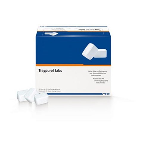 Voco Traypurol - Cleaning of Trays and Instruments - Tablets, 50-Pack