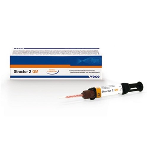 Voco Structur 3 - Temporary Crown & Bridge Material - A1 - 5ml QuickMix Syringe and Mixing Tips