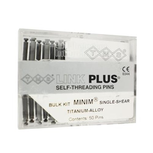 TMS Link Plus Minim 0.525mm Titanium Single Silver Pk 60