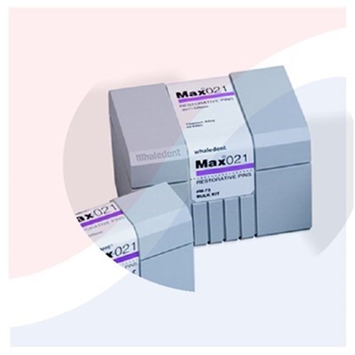 Coltene Max Restorative Pins - Bulk Kit - 0.525mm Purple Titanium, 60-Pack