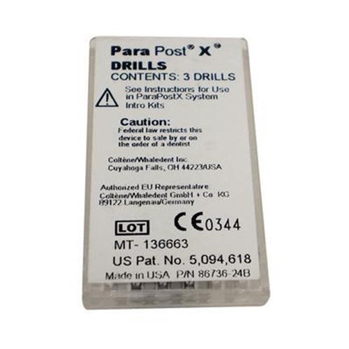 Coltene Max Drill - 0.525 x 2.4mm - Purple, 5-Pack