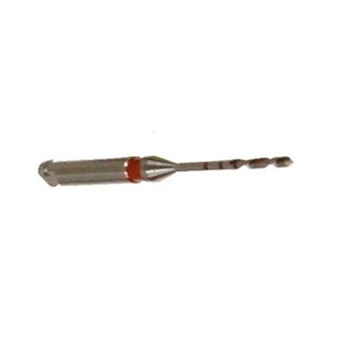 Coltene ParaPost X Drills - Size 5 - 1.25mm - Red, 3-Pack