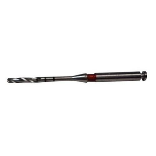 Coltene ParaPost XT Drills - Size 5 - 1.25mm - Red, 3-Pack
