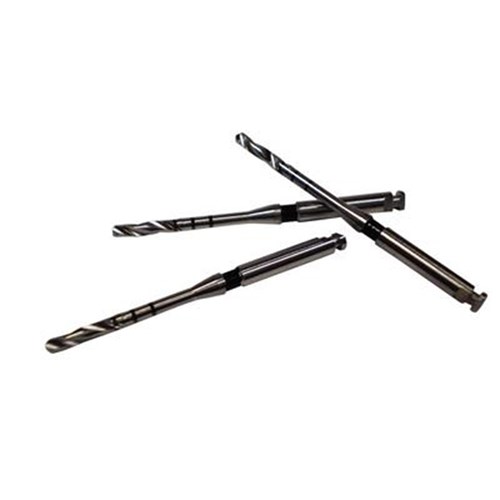 Coltene ParaPost XT Drills - Size 6 - 1.50mm - Black, 3-Pack