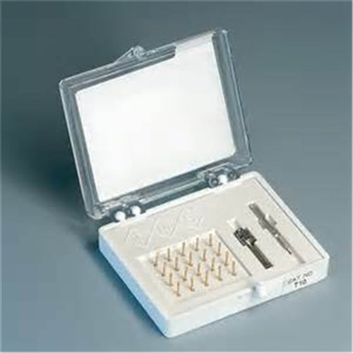 Coltene TMS Minim Retention Pins - Complete Kit - 0.525mm, 20-Pack with K93 Drill and Wrench