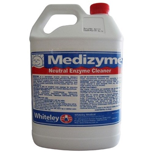 Whiteley Medizyme - Enzymatic Detergent Cleaner - 5L Bottle